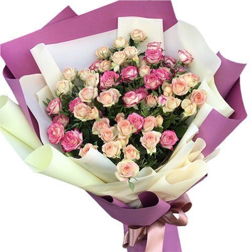 Фото товара 15 кустовых роз в Белгород-Днестровском