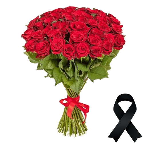 Фото товара 50 красных роз в Белгород-Днестровском