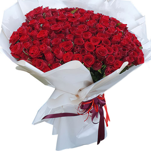 Фото товара 201 красная роза в Белгород-Днестровском