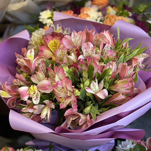 цветы и подарки к новому году в категории Композиції | «Букетик Білгород»